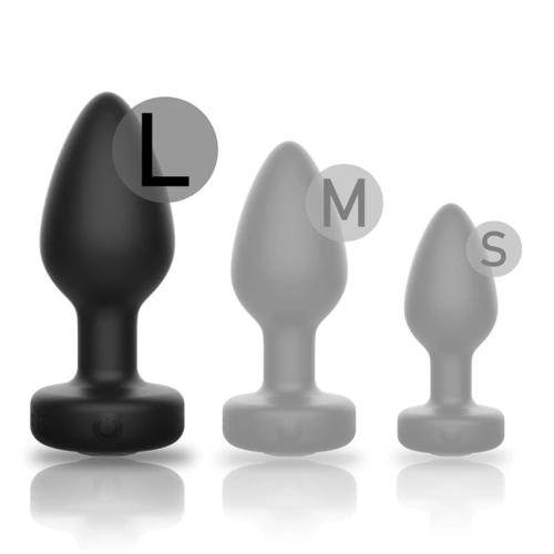 Vibrating anal jewel with remote Ibiza size L [3]