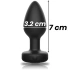 Vibrating anal jewel with remote Ibiza size M [2]