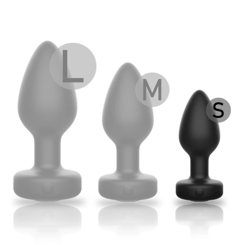 Ibiza Vibrating anal jewel with remote size S [3]
