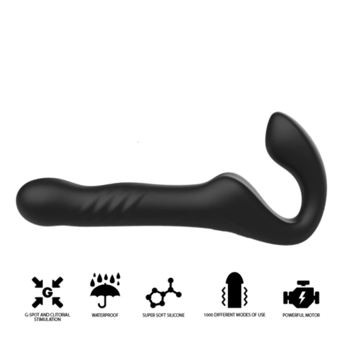 Nina - Strapless dildo with vibrations and thrusts with remote control Ibiza [3]