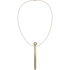 Dilyana- Rechargeable metal stimulator jewelry with a chain Ibiza Clit Pocket gold