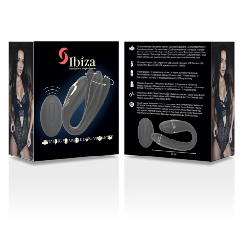 Vibrator with rotating arm and remote control Ibiza Dual Vibrator [7]