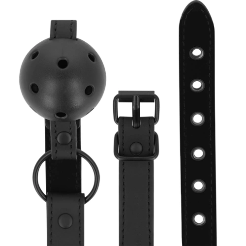 Dilyana Intense Fetish adjustable mouth gag ball with breathing holes [2]
