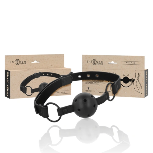 Dilyana Intense Fetish adjustable mouth gag ball with breathing holes [3]