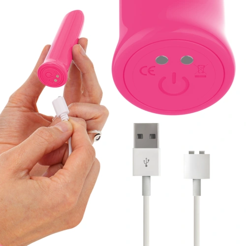 *Nina Color - A small reloading vibrator - Todrick pink clitorismulator [3]