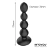 Rechargeable silicone anal rosary with vibration and rotation, with Mouve remote control [3]