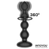 Rechargeable silicone anal rosary with vibration and rotation, with Mouve remote control [4]