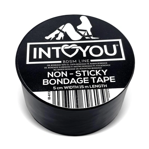 *Nina color - Bondage tape Intoyou Non-Sticky Tape 15 meters black [1]