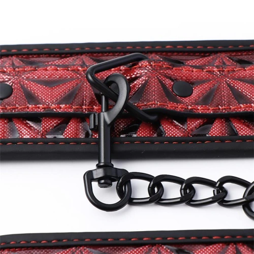 Luxury handcuffs Diamond Handcuffs red [4]