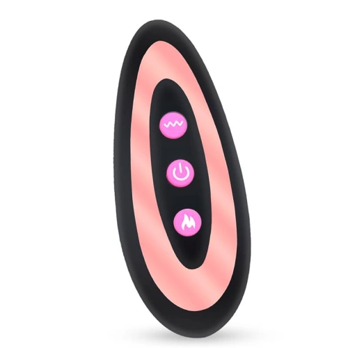 Realistic vibrating dildo with thrusts, rotation, heating and remote control Tiberio [1]