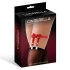 Adjustable garter-ribbon made of eco leather Cinderella red [1]