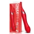 Nina - Rechargeable 2 in 1 Vibrating G-Spot Vibrator and Stimulator with Attachments Onax Red [8]