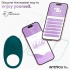 Nina - Vibrating Penis Ring with Mobile App Intoyou Ringo Green [4]