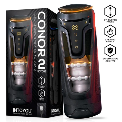 Nina - Intoyou Conor Luxury Rechargeable Warming Vibrating and Thrusting Masturbator [11]