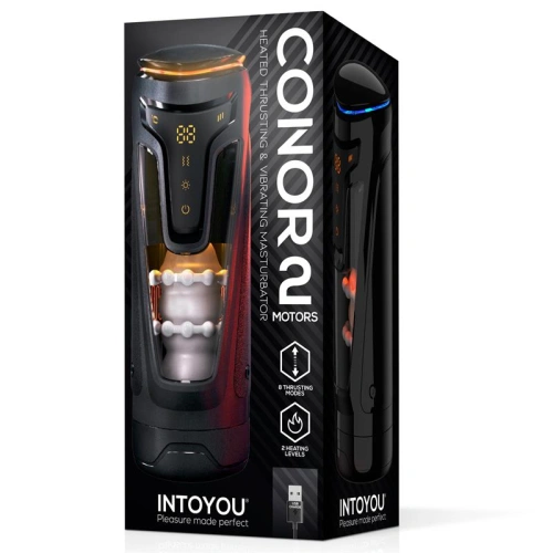 Nina - Intoyou Conor Luxury Rechargeable Warming Vibrating and Thrusting Masturbator [12]