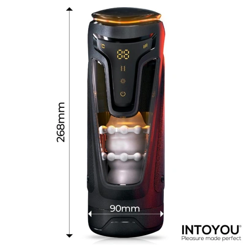 Nina - Intoyou Conor Luxury Rechargeable Warming Vibrating and Thrusting Masturbator [2]