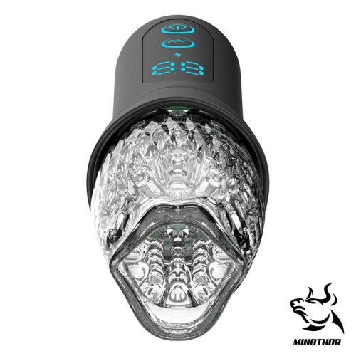 Nina - Rechargeable automatic masturbator with vibration thrusting and rotation Intoyou Subaz Soft [1]
