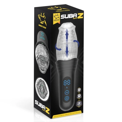 Nina - Rechargeable automatic masturbator with vibration thrusting and rotation Intoyou Subaz Soft [10]