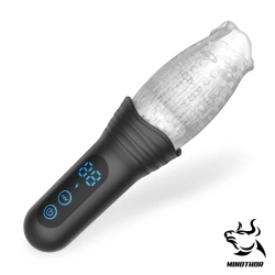 Nina - Rechargeable automatic masturbator with vibration thrusting and rotation Intoyou Subaz Soft