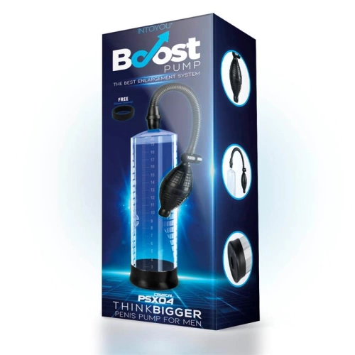 Penis pump + ring Boost PSX04 transparent [2]