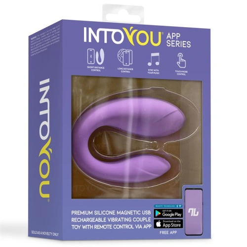 Nina - Rechargeable Couple Vibrator with Intoyou App Remote Couple Toy [13]