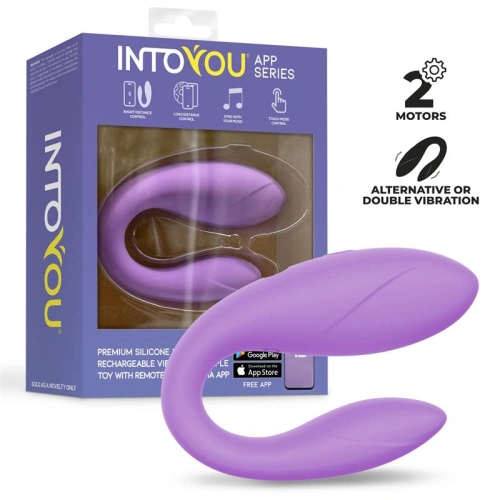 Nina - Rechargeable Couple Vibrator with Intoyou App Remote Couple Toy [14]