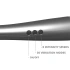 Nina - Powerful rechargeable Action Graphity Wand massager pearl gray [5]