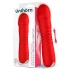 Rechargeable silicone thrusting vibrator Unihorn Marygold red [10]