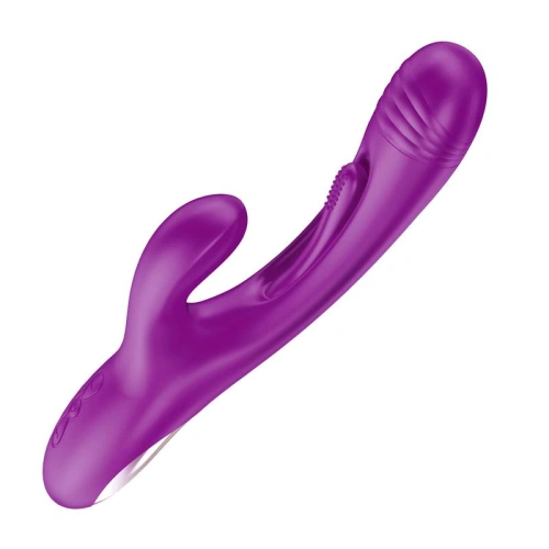 Priya Purple Silicone Rechargeable Rabbit Vibrator [2]