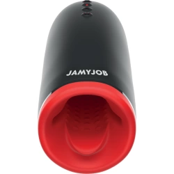 Nina - Jamyjob Spin-X Rechargeable Warming and Vibrating Rotating Masturbator
