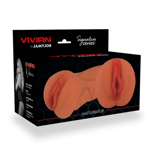 Jamyjob Signature Vivian Realistic Vagina Masturbator [7]