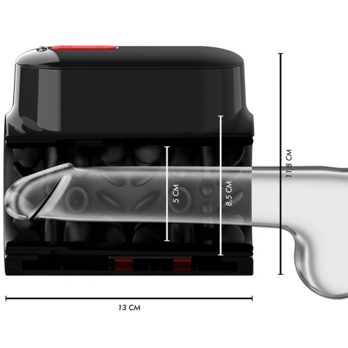 Nina - JamyJob Vortex Rechargeable Double Open Thrust and Rotation Masturbator [2]