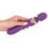 Javida Rechargeable Double Wand Massager and Vibrator Purple [2]