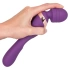 Javida Rechargeable Double Wand Massager and Vibrator Purple [3]