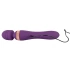 Javida Rechargeable Double Wand Massager and Vibrator Purple [5]