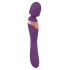 Javida Rechargeable Double Wand Massager and Vibrator Purple