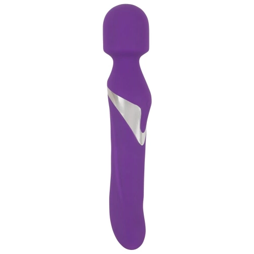 Javida Double Vibrator with Rotating Pearls and Wand Massager [2]