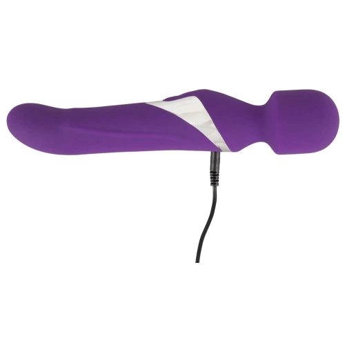 Javida Double Vibrator with Rotating Pearls and Wand Massager [4]