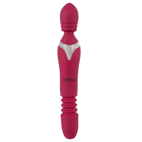 2 in 1 vibrator and wand massager with heating effect from Javida silicone [1]