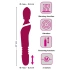 2 in 1 vibrator and wand massager with heating effect from Javida silicone [6]