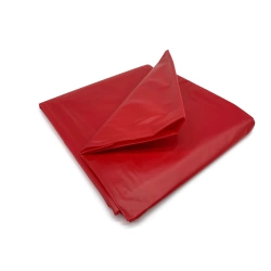 Wet Games red vinyl sex bedding