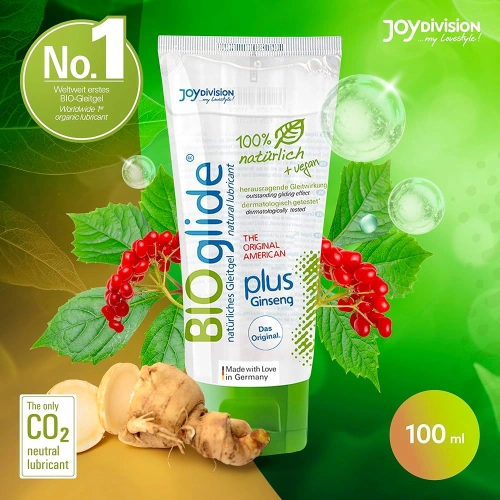 Organic lubricant with ginseng Bioglide Plus 100 ml [3]