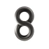 Gavin double luxury silicone penis ring