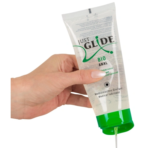 Water-based anal bio lubricant Just Glide Bio Anal 200 ml. [1]