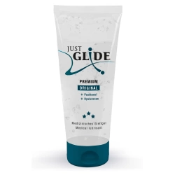 Lubricant with hyaluronic and panthenol Just Glide Premium Original 200 ml.