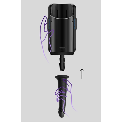 Nina - Realistic Dildo with Vacuum-Lock Grip Keon Black [3]