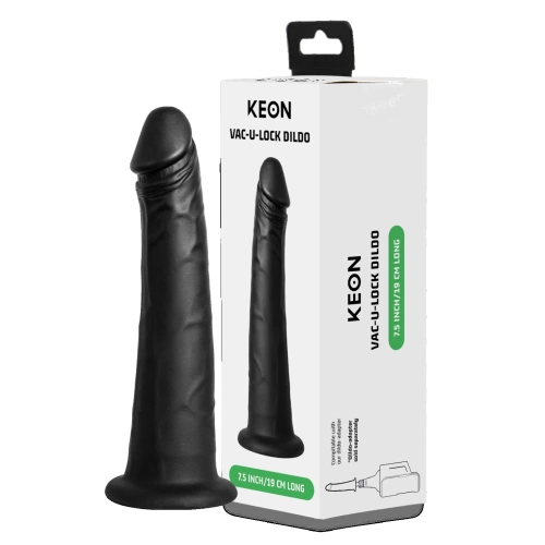 Nina - Realistic Dildo with Vacuum-Lock Grip Keon Black [5]
