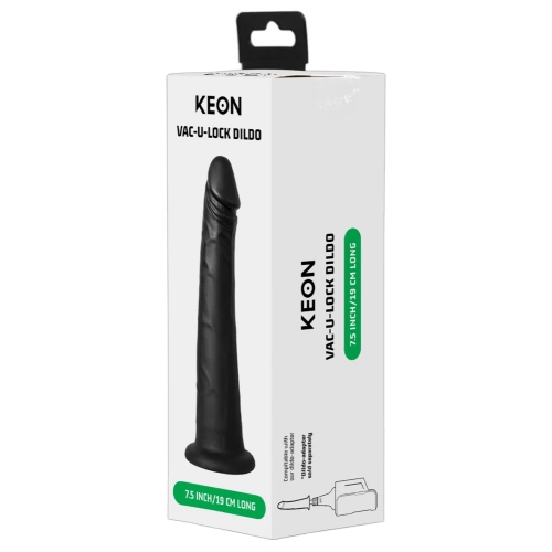 Nina - Realistic Dildo with Vacuum-Lock Grip Keon Black [6]
