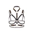 Kinky Diva Open Cup Bra Deluxe Choker Harness [3]