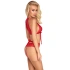 Lace three-piece set Kissable red [1]